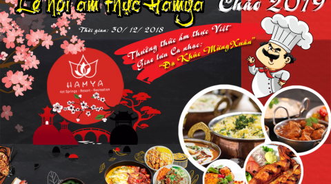 Chương trình lễ hội ẩm thực Hamya chào 2019